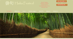 Desktop Screenshot of haikufest.com